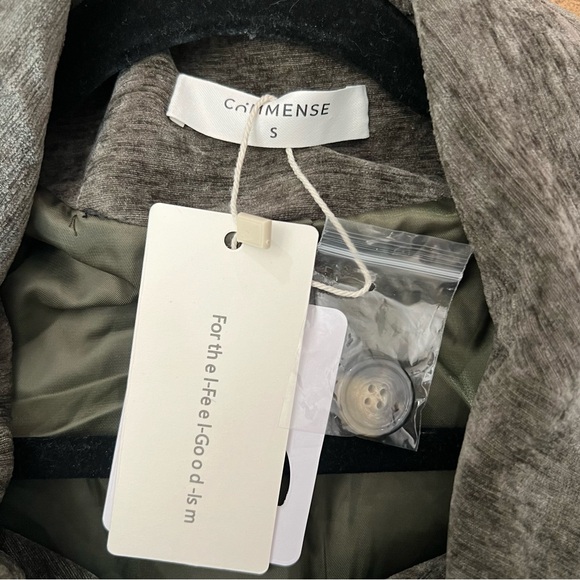 NWT Commense Retro Velvet Blazer S - Picture 9 of 12